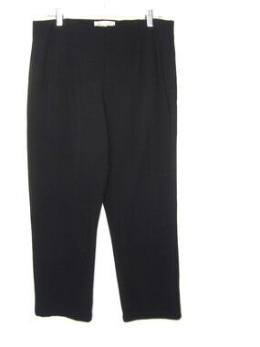 TravelSmith Women's Original Fit Large Petite LP Ribbed Knit Pull On Pants